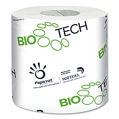 Papernet BioTech Toilet Tissue, Septic Safe, 2-Ply, White, 500 Sheets/Roll, 96 Rolls/Carton (SOD415596)