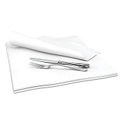 Cascades PRO Select Dinner Napkins, 1-Ply, 15 x 15, White, 1000/Carton (CSDN692)