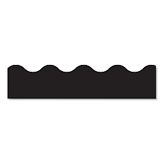 TREND Terrific Trimmers Solid Colors Board Trim, 2.25" x 39 ft, Black (TEPT9872)