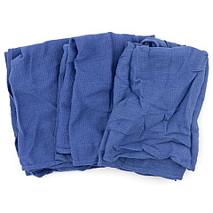 HOSPECO Reclaimed Surgical Huck Towel, Blue, 25 Towels/carton (HOS53925)