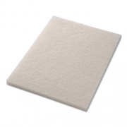 Americo Polishing Pads, 14 x 20, White, 5/Carton (40121420)