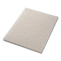 Americo Polishing Pads, 14 x 28, White, 5/Carton (AMF40121428)