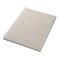 Americo Polishing Pads, 14 x 28, White, 5/Carton (AMF40121428)