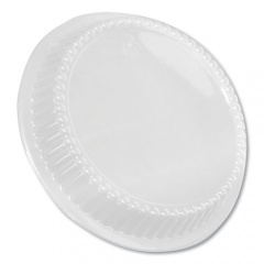 Durable Packaging Dome Lids for 8" Round Containers, 8" Diameter x 1.56"h, Clear, Plastic, 500/Carton (P280500)