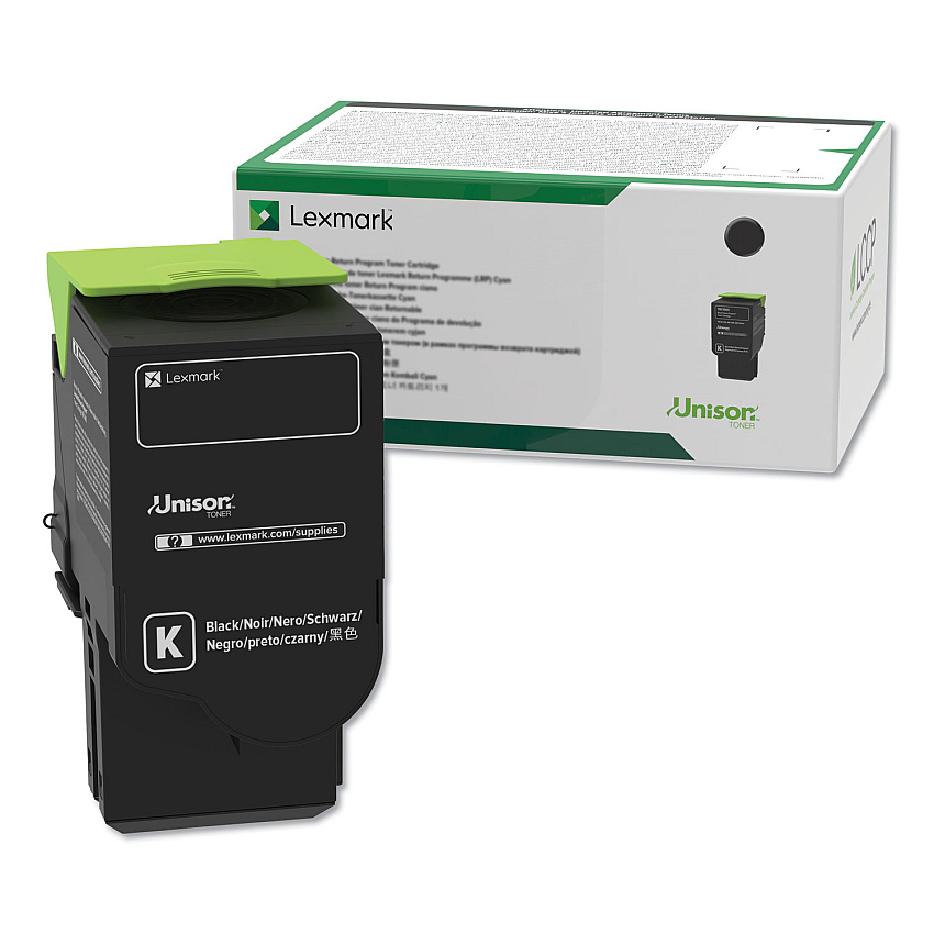 Lexmark C241XK0 Return Program Extra High-Yield Toner, 6,000 Page-Yield, Black