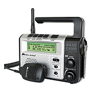 Midland XT511 GMRS Base Camp Two-Way Radio, 5 W, 22 Channels, 22 Frequencies