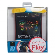Boogie Board Scribble n' Play Kids Drawing Tablet, 5" x 7" LCD Screen, 8.11" x 1.58" x 9.85", Black/Yellow/Red (100013)