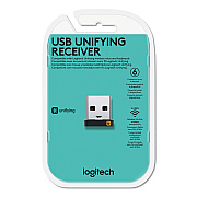 Logitech USB Unifying Receiver, Black (LOG910005235)