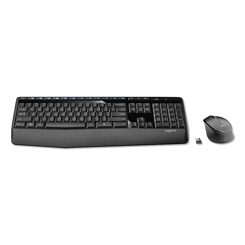 Logitech MK345 Wireless Combo, 2.4 GHz Frequency/30 ft Wireless Range, Black (LOG920006481)