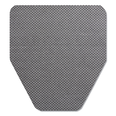 TOLCO Komodo Urinal Mat, 18 x 20, Gray, 6/Carton (TOC220209)