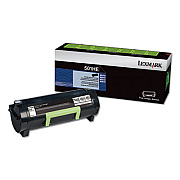 Lexmark 50F1H0E Return Program High-Yield Toner, 5,000 Page-Yield, Black