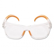KleenGuard Maverick Safety Glasses, Clear/Orange, Polycarbonate Frame (49301)