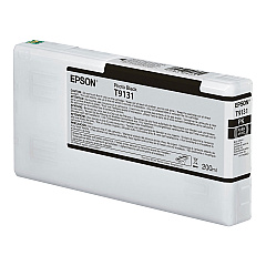 Epson T913100 (T913) UltraChrome HDX Ink, 200 mL, Black