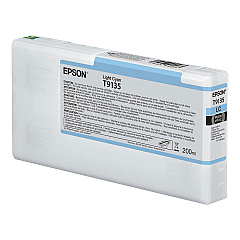 Epson T913500 (T913) UltraChrome HDX Ink, 200 mL, Light Cyan