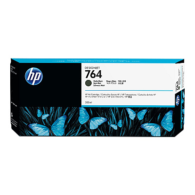 HP 764, (C1Q16A) Matte Black Original Ink Cartridge