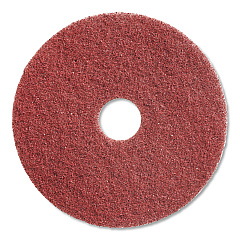 Diversey Twister Floor Pad, 17" Diameter, Red, 2/Carton (DVSDD5867738)