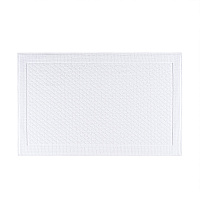 Cotton Bath Mat 20x32 White, Case Of 4 (HH-BM-2032-WH)