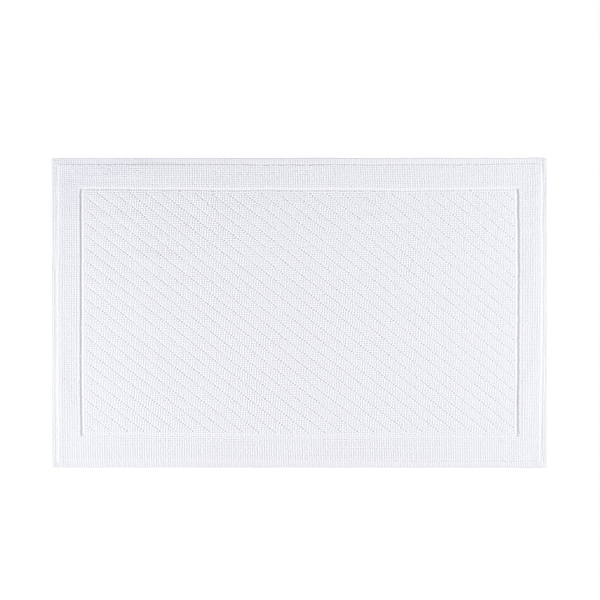 Cotton Bath Mat 20x32 White, Case Of 4 (HH-BM-2032-WH)