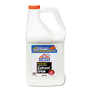Elmer's School Glue, 1 gal, Dries Clear (EPIE340NR)