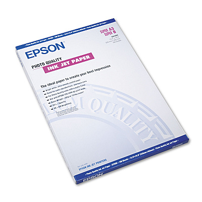 Epson Matte Presentation Paper, 4.9 mil, 13 x 19, Matte Bright White, 100/Pack (EPSS041069L)