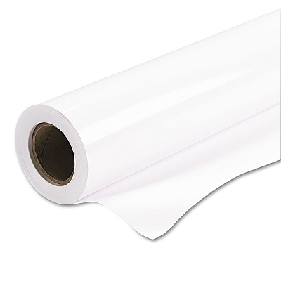 Epson Premium Glossy Photo Paper Roll, 10 mil, 44" x 100 ft, Glossy White (EPSS041640)