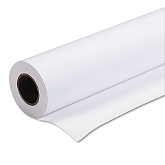 Epson Singleweight Matte Paper, 5 mil, 44" x 131 ft, Matte White (EPSS041855)