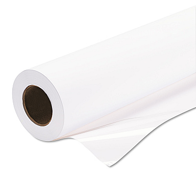 Epson Premium Glossy Photo Paper Roll, 2" Core, 10 mil, 16.5" x 100 ft, Glossy White (EPSS042076)