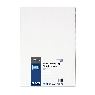 Epson Commercial Proofing Paper, 6.5 mil, 13" x 19", White (EPSS042118)