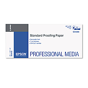 Epson Proofing Paper Roll, 7 mil, 24" x 164 ft, Semi-Matte; Resin White (EPSS045080)