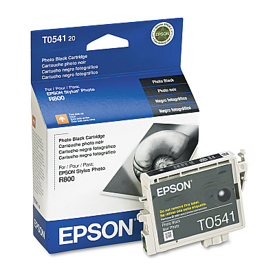 Epson T054120 (54) Ink, 400 Page-Yield, Photo Black