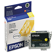 Epson T059420 (59) UltraChrome K3 Ink, 450 Page-Yield, Yellow