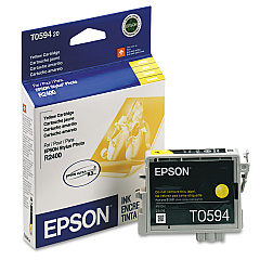 Epson T059420 (59) UltraChrome K3 Ink, 450 Page-Yield, Yellow