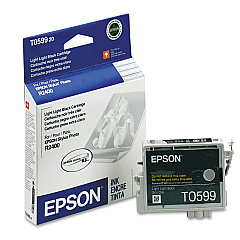 Epson T059920 (59) UltraChrome K3 Ink, 450 Page-Yield, Light Light Black
