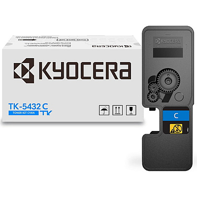 Kyocera TK-5432C Cyan Toner Cartridge (1T0C0ACUS1, TK-5432C)
