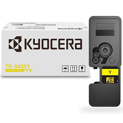 Kyocera TK-5432Y Yellow Toner Cartridge (1T0C0AAUS1, TK-5432Y)