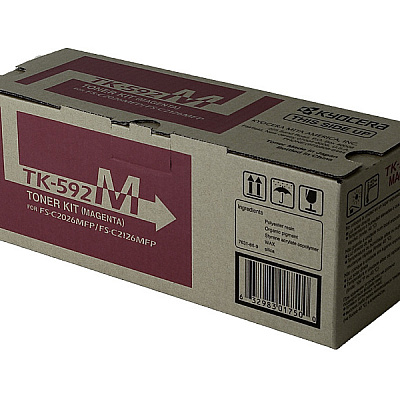Kyocera Toner Cartridge (1T02KVBUS0 TK592M) (1T02KVBUS0, TK592M)