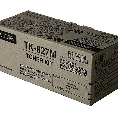 Kyocera Toner Cartridge (1T02FZBUS0 TK-827M) (1T02FZBUS0, TK-827M)