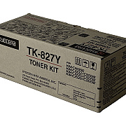 Kyocera Toner Cartridge (1T02FZAUS0 TK-827Y) (1T02FZAUS0, TK-827Y)