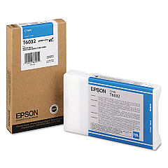 Epson T603200 (60) UltraChrome K3 Ink, Cyan