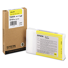 Epson T603400 (60) UltraChrome K3 Ink, Yellow