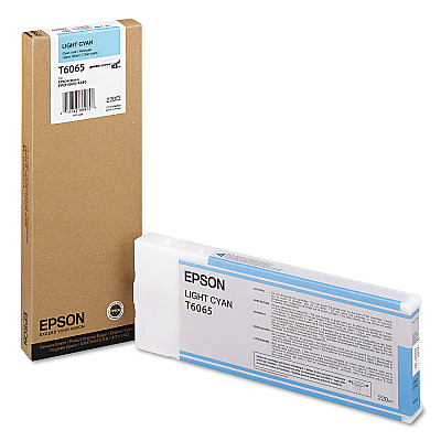 Epson T606500 (60) Ink, Light Cyan