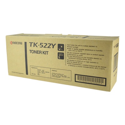 Kyocera Toner Cartridge (1T02HJAUS0 TK522Y) (1T02HJAUS0, TK522Y)