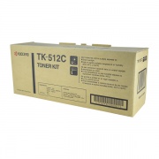 Kyocera Toner Cartridge (0T2F3CUS 1T02F3CUS0 TK512C) (0T2F3CUS, 1T02F3CUS0, TK512C)