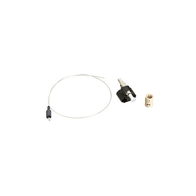 Black Box Pre-polished Fiber Optic Connector - Om1, Multimode, St, Beige, 6-pack, Gsa, Taa, Non-returnable/non-cancelable (PPST625MM6PAK)