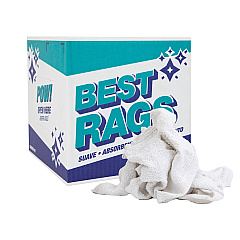 W68 Shop Towel Terry Wipers White 5lb Box (N-W68-5)