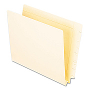 Pendaflex Manila End Tab Expansion Folders, Straight Tabs, Letter Size, 1.5" Expansion, Manila, 50/Box (PFX16625)