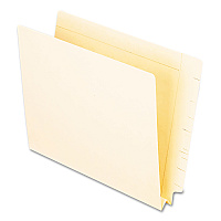 Pendaflex Manila End Tab Expansion Folders, Straight Tabs, Letter Size, 1.5" Expansion, Manila, 50/Box (PFX16625)