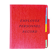Pendaflex Vertical-Style Personnel Folders, 2" Expansion, 5 Dividers, 2 Fasteners, Letter Size, Red Exterior (PFXSER1ER)