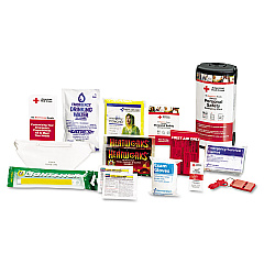 First Aid Only American Red Cross Personal Safety Pack for One Person, Nylon Backpack (FAORC622)