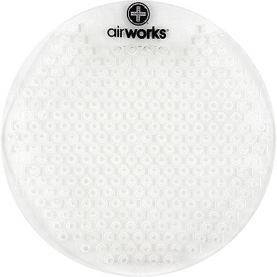 Airworks Splash Free Urinal Screen Lemon Citrus 10/box, Box Of 10 (AWSFUS233-BX)
